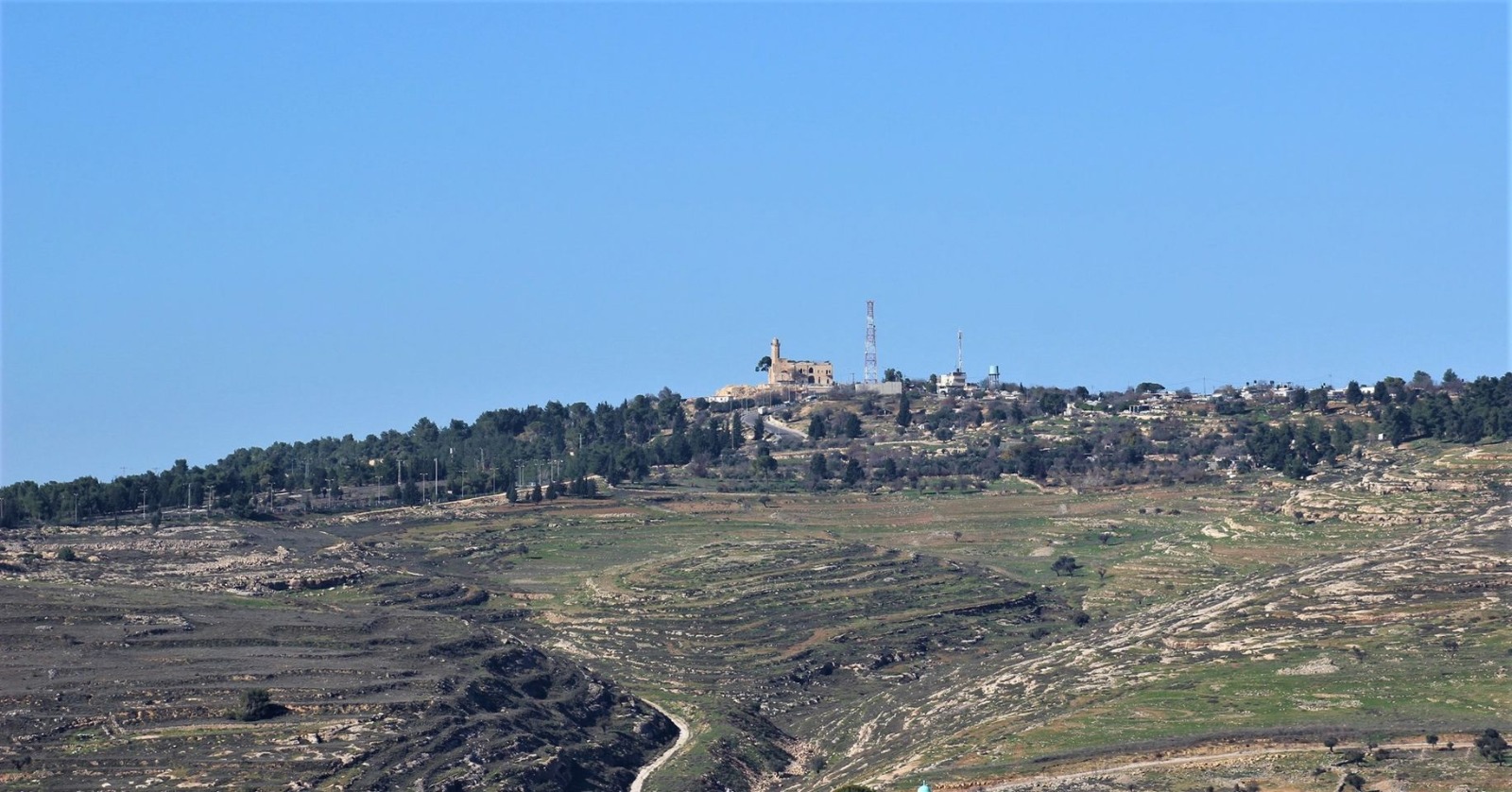 في أثر معارك الحرب العالمية الأولى في فلسطين: معارك جبل النبي صمويل
